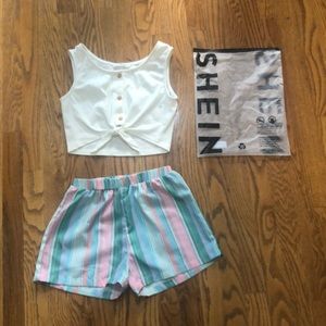 Shein two piece set